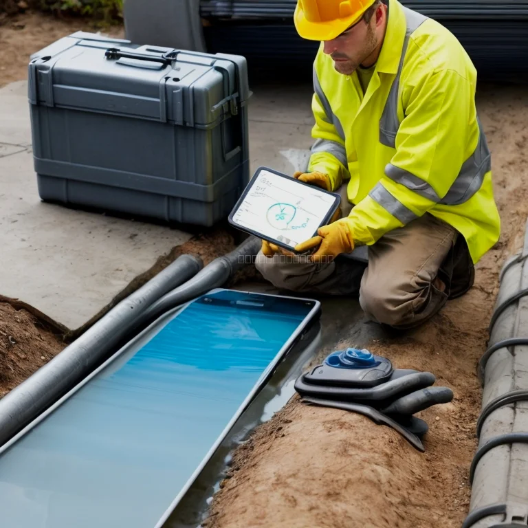Equipamento de detecção acústica usado pela LineCheck